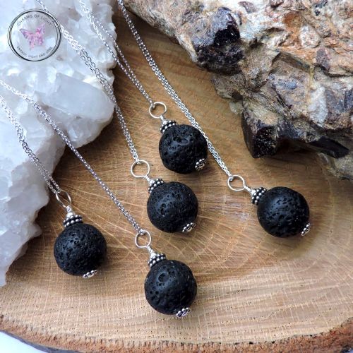 Lava Stone Healing Jewellery  and  Crystals